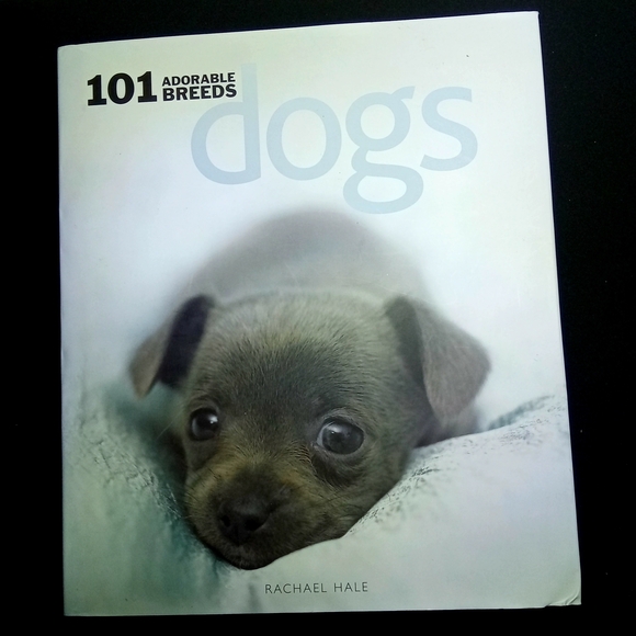 Other - 101 Adorable Dog Breeds Coffee Table Book Pup Hardback Covered Glossy Pictures
